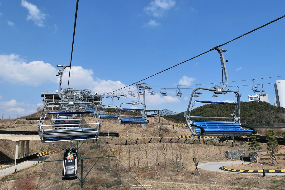 旅遊。釜山★SkyLine Luge斜坡滑車 在海風中享受奔馳的刺激感 - 第15張圖
