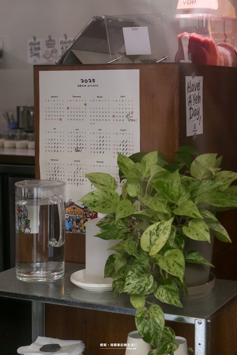 咖啡。嘉義★YEH COFFEE 值得等待的嘉義人氣法式吐司